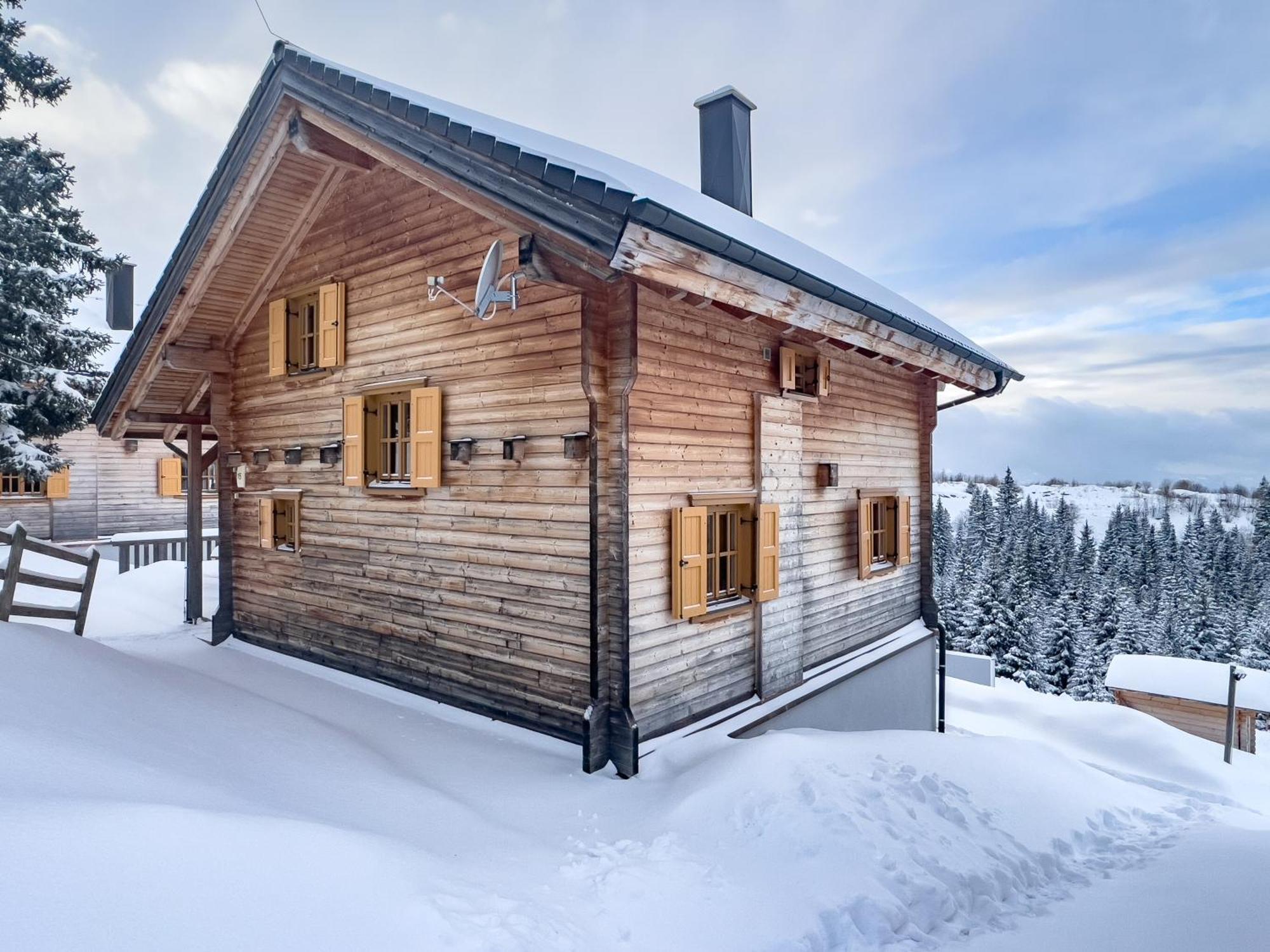 1A Chalet Koralpenzauber -Ski Fahren, Sauna Und Traumblick Villa Wolfsberg Dış mekan fotoğraf