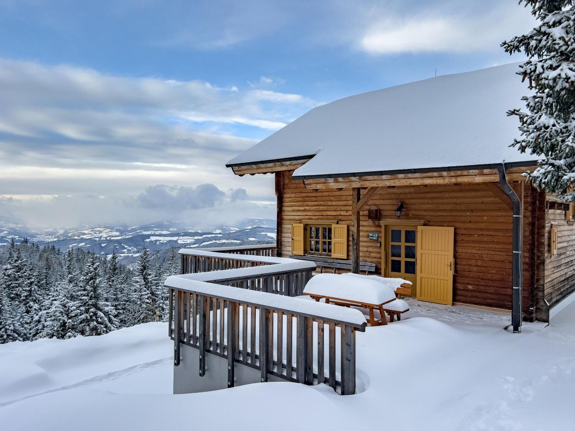 1A Chalet Koralpenzauber -Ski Fahren, Sauna Und Traumblick Villa Wolfsberg Dış mekan fotoğraf