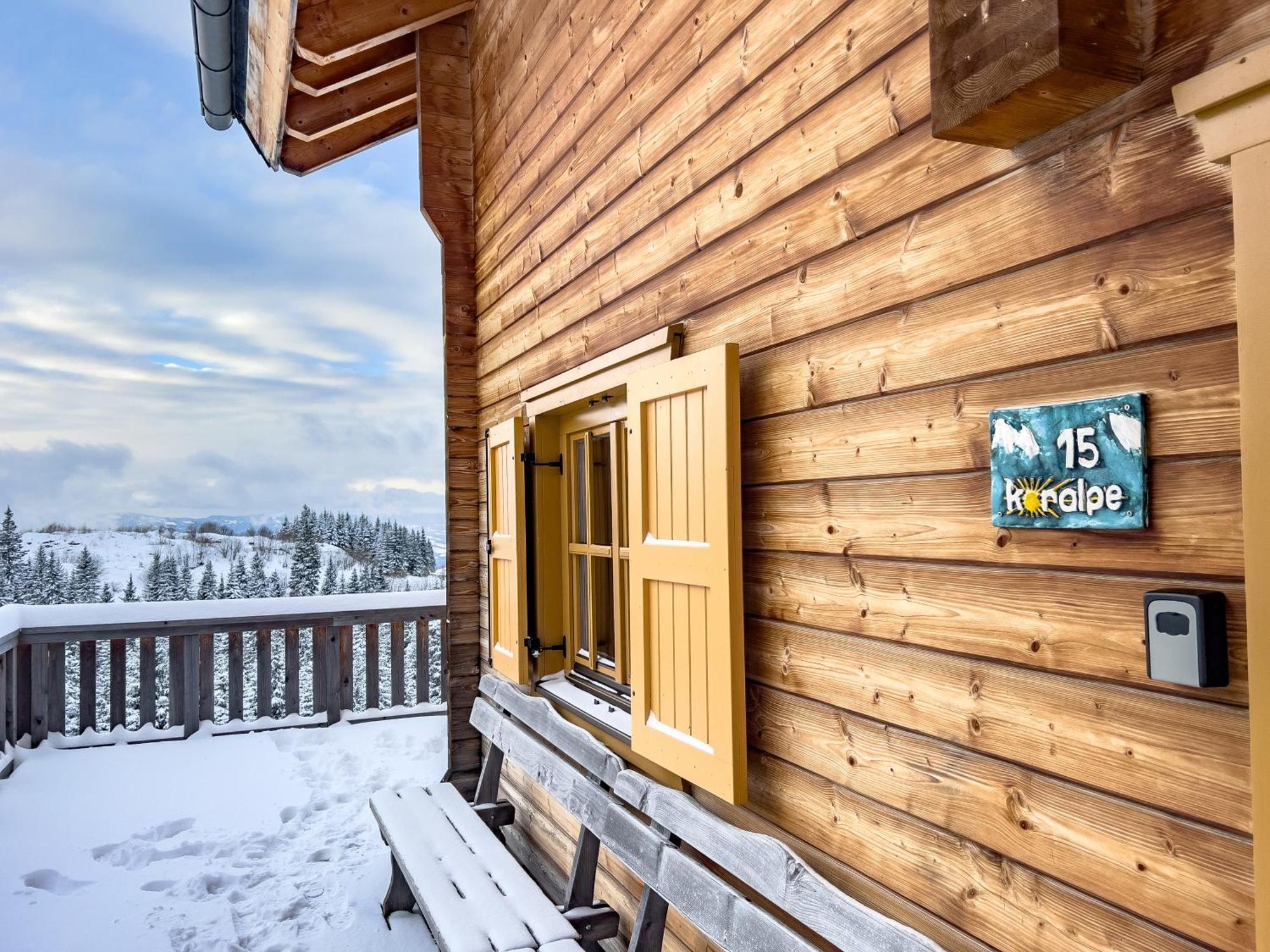 1A Chalet Koralpenzauber -Ski Fahren, Sauna Und Traumblick Villa Wolfsberg Dış mekan fotoğraf