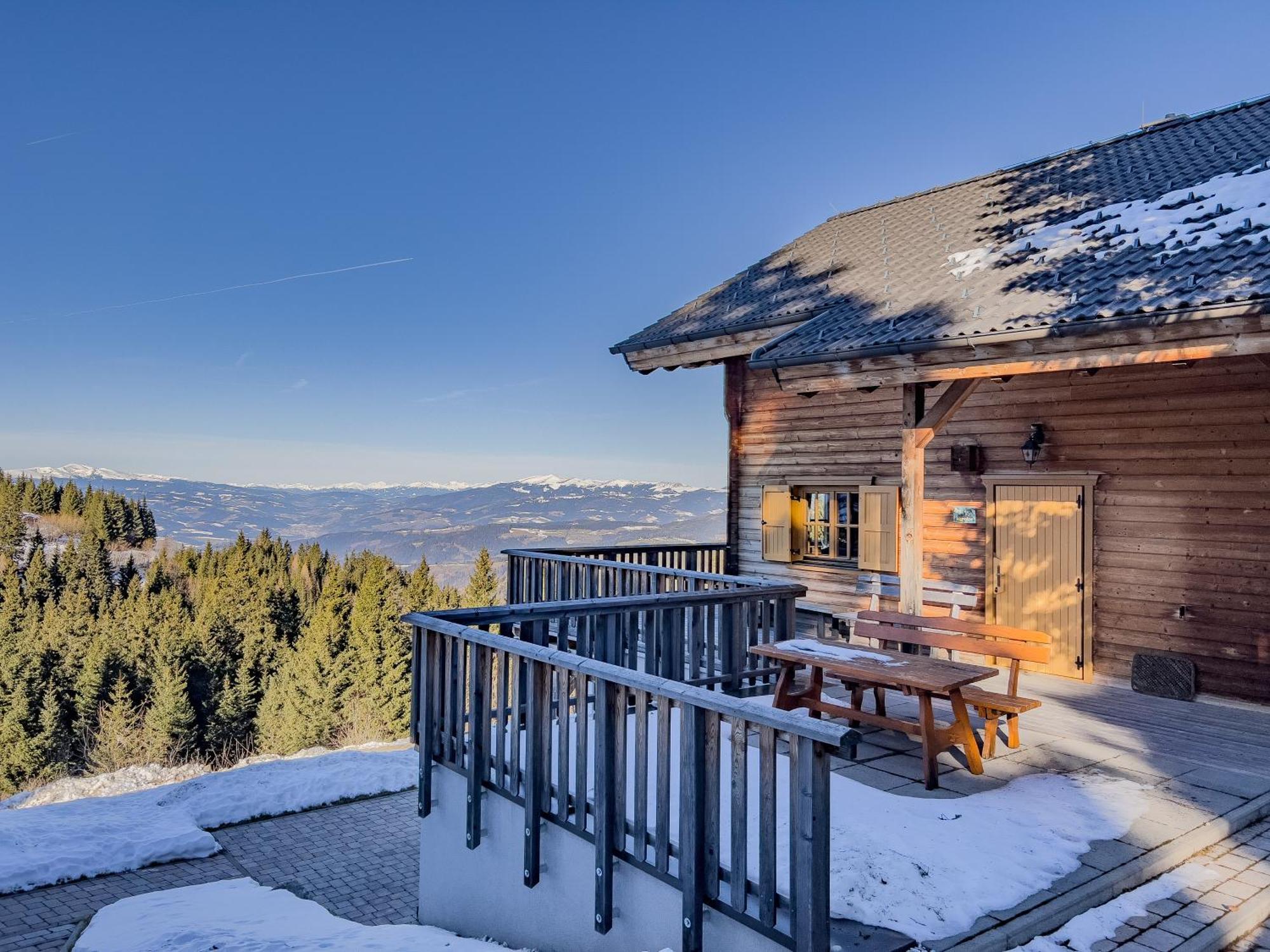 1A Chalet Koralpenzauber -Ski Fahren, Sauna Und Traumblick Villa Wolfsberg Dış mekan fotoğraf