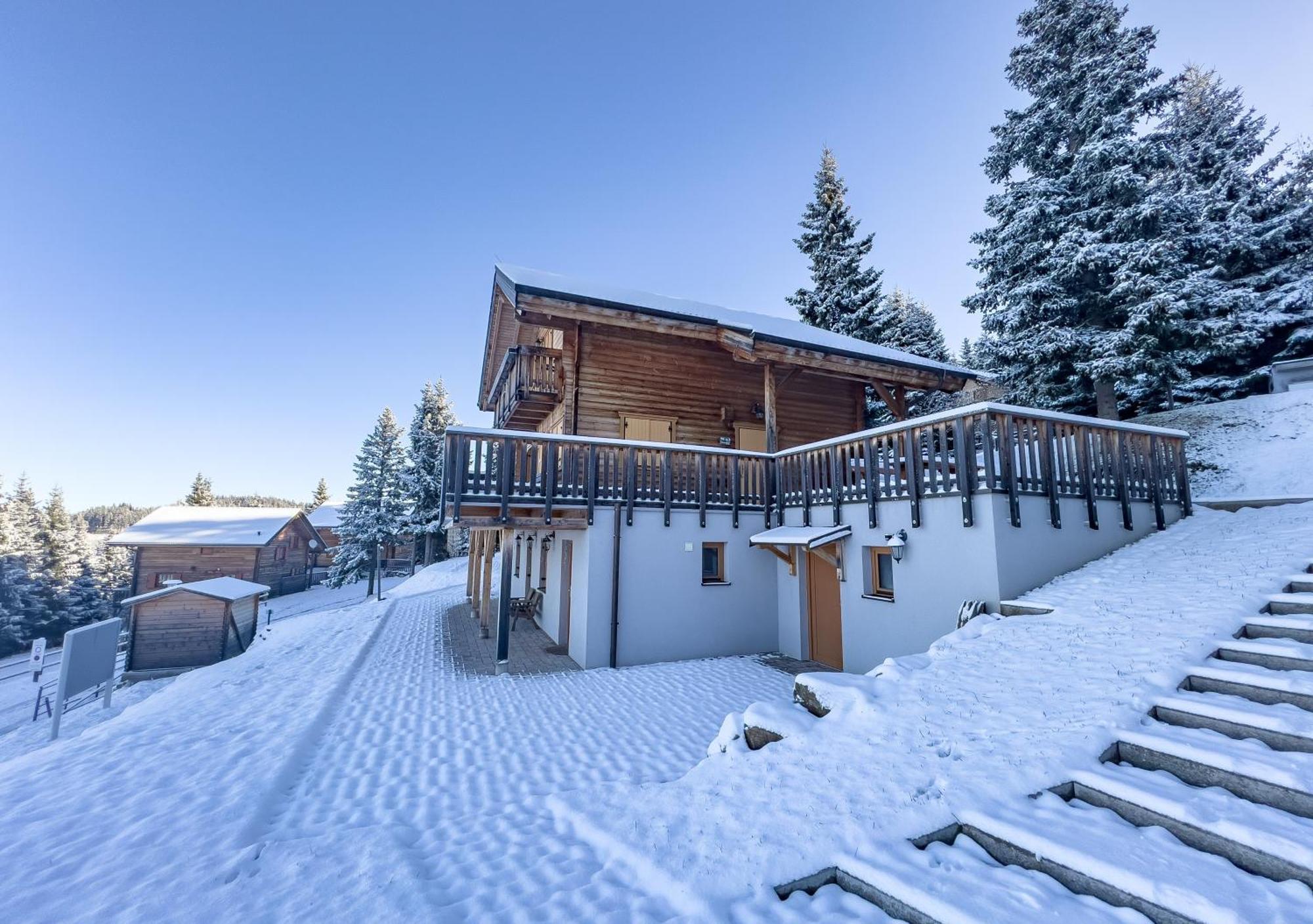 1A Chalet Koralpenzauber -Ski Fahren, Sauna Und Traumblick Villa Wolfsberg Dış mekan fotoğraf