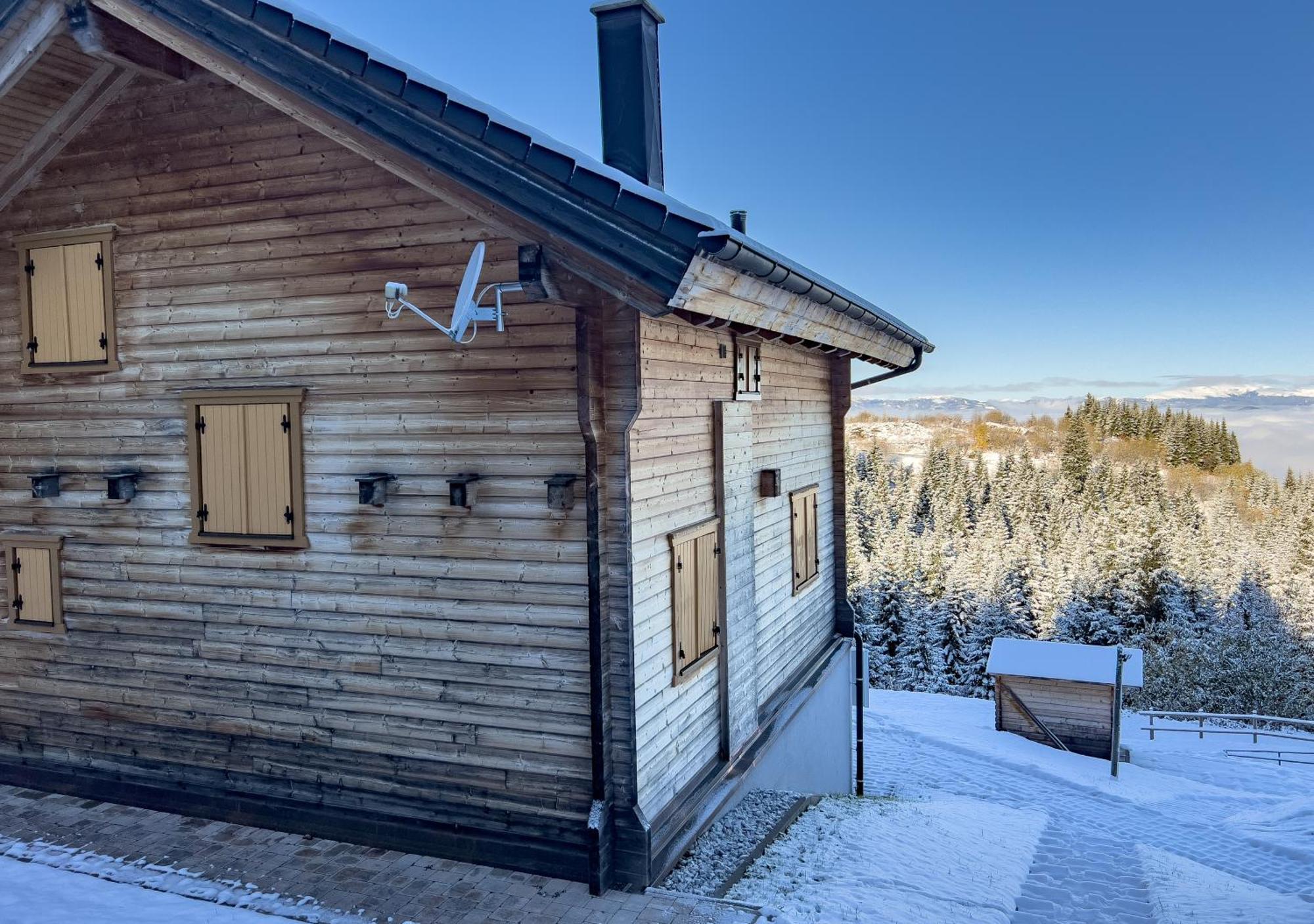 1A Chalet Koralpenzauber -Ski Fahren, Sauna Und Traumblick Villa Wolfsberg Dış mekan fotoğraf