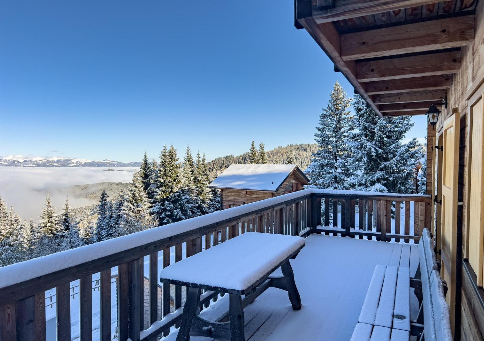 1A Chalet Koralpenzauber -Ski Fahren, Sauna Und Traumblick Villa Wolfsberg Dış mekan fotoğraf