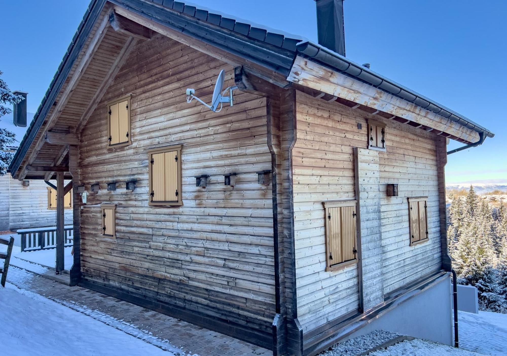 1A Chalet Koralpenzauber -Ski Fahren, Sauna Und Traumblick Villa Wolfsberg Dış mekan fotoğraf