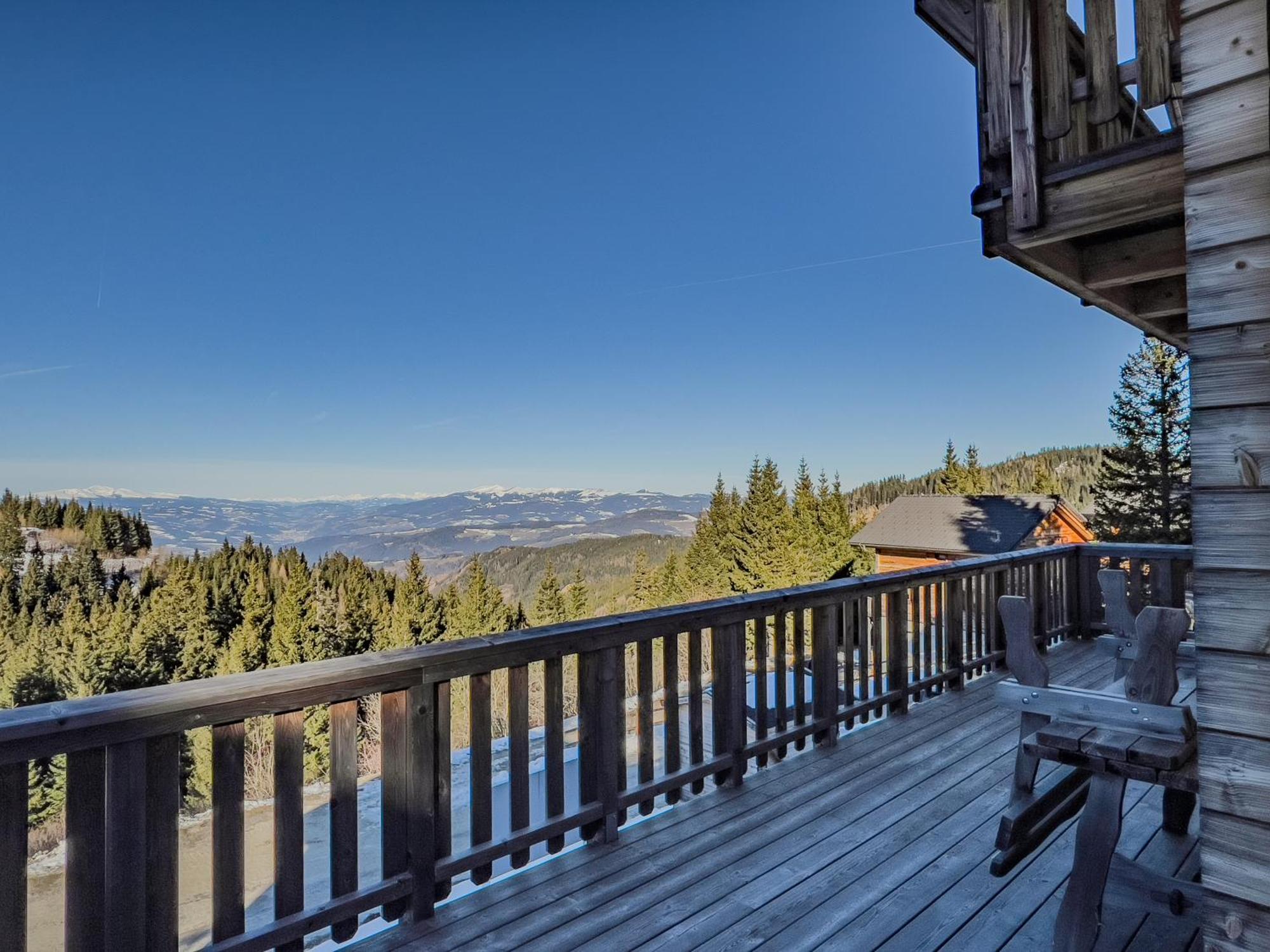 1A Chalet Koralpenzauber -Ski Fahren, Sauna Und Traumblick Villa Wolfsberg Dış mekan fotoğraf