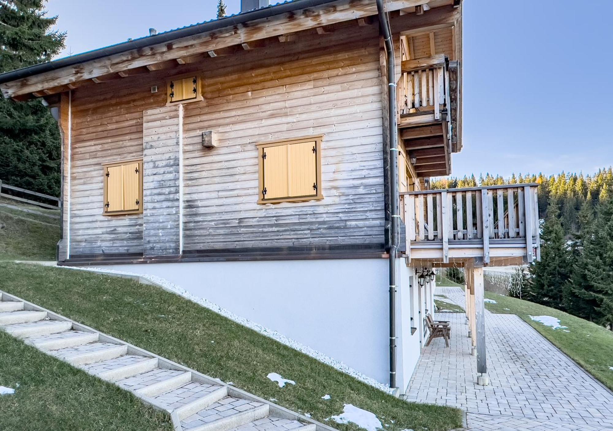 1A Chalet Koralpenzauber -Ski Fahren, Sauna Und Traumblick Villa Wolfsberg Dış mekan fotoğraf