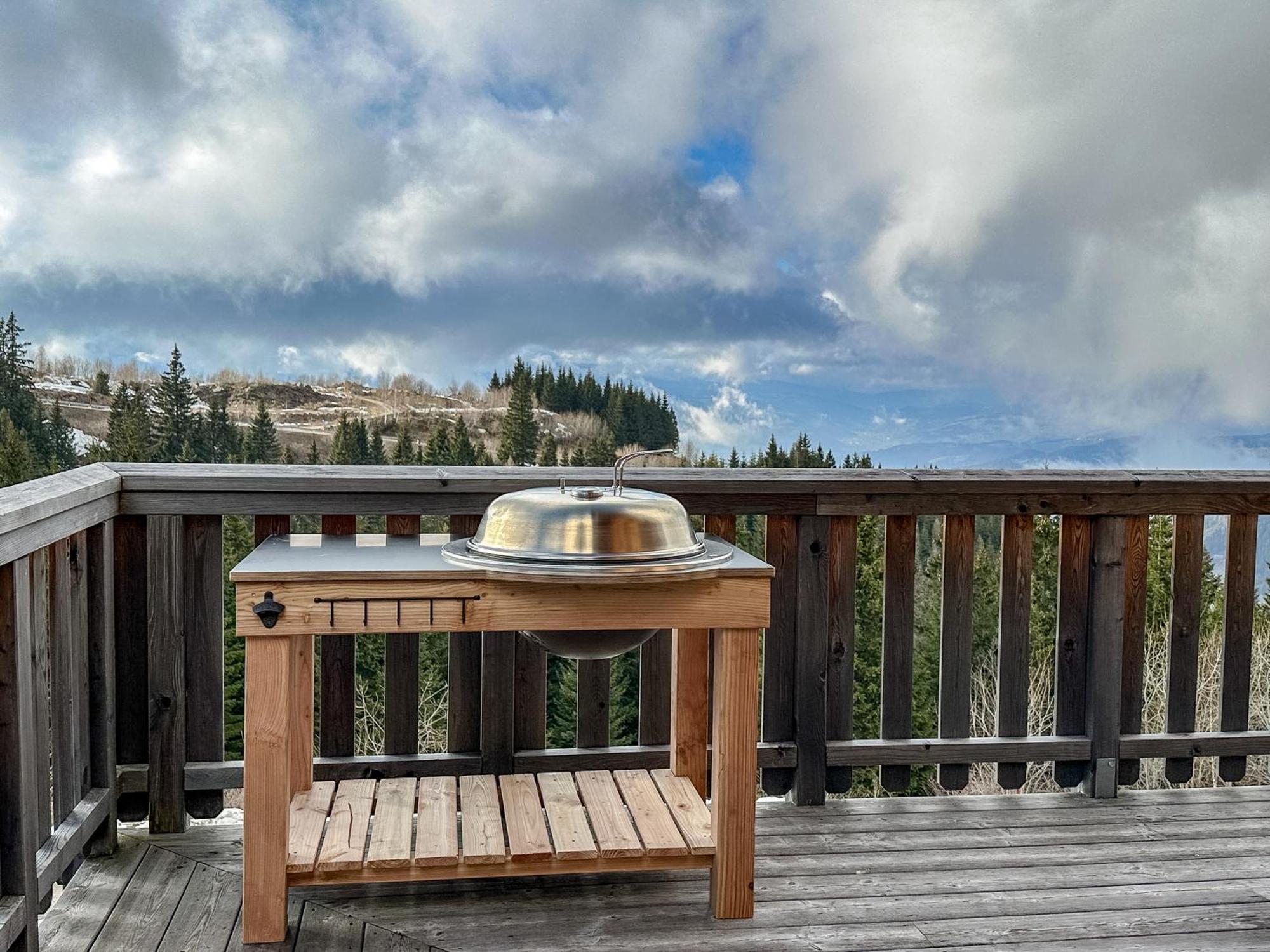 1A Chalet Koralpenzauber - Wandern, Grillen, Sauna Und Traumblick Wolfsberg Dış mekan fotoğraf