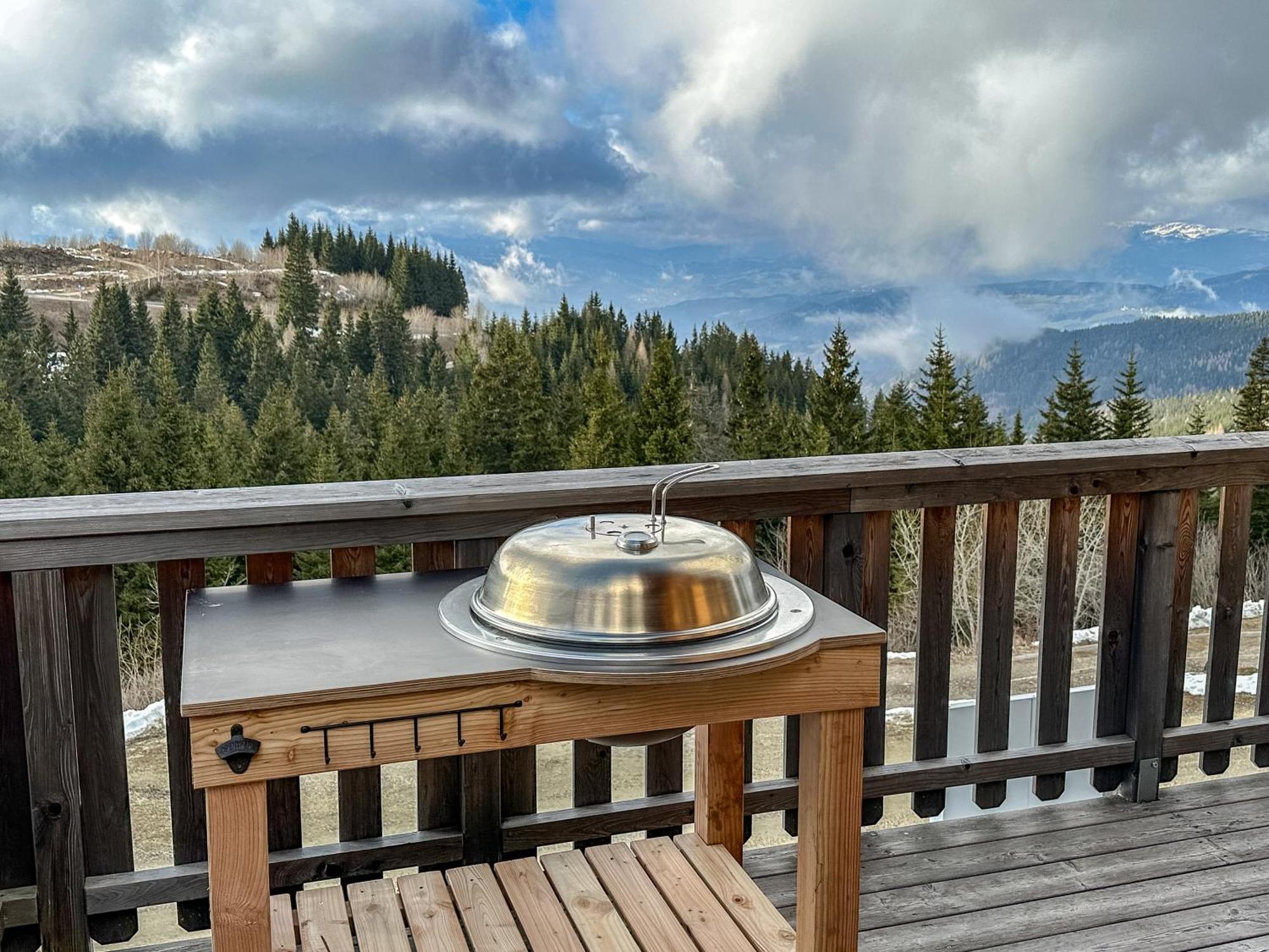1A Chalet Koralpenzauber - Wandern, Grillen, Sauna Und Traumblick Wolfsberg Dış mekan fotoğraf